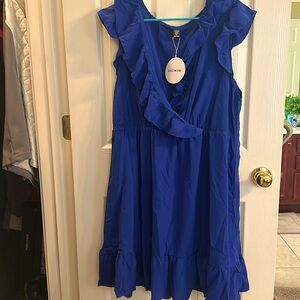 NWT blue SHEIN dress